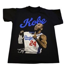 🆕 Kobe Bryant LA Dodgers Jersey T shirt, Large, NWOT, Mamba Mentality
